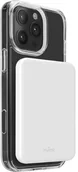 Powerbanki - Powerbank Puro Mag Plus 5000mAh 20W Qi2 kompatybilny z MagSafe 1x USB-C Power Delivery - biały - miniaturka - grafika 1