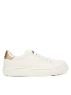 Tommy Hilfiger Sneakersy Low Cut Sneaker T3A9-33983-1355 D Biały - Buty dla dziewczynek - miniaturka - grafika 1