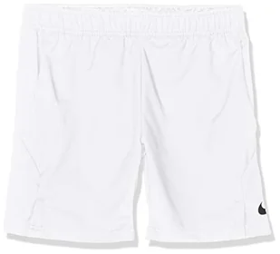 Nike Boy's Court Dri-Fit szorty tenisowe White/Black/Black M - Spodenki damskie - miniaturka - grafika 1