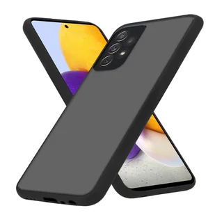 Etui Cadorabo do Samsung Galaxy A72 4G / 5G w matowej czerni hybrydowe etui ochronne z silikonem TPU wewnątrz i matowym plastikowym tyłem Etui na telefon komórkowy Etui na telefon komórkowy - Etui i futerały do telefonów Etui Cadorabo do Samsung Galaxy A72 4G / 5G w matowej czerni hybrydowe etui ochronne z silikonem TPU wewnątrz i matowym plastikowym tyłem Etui na telefon komórkowy Etui na telefon komórkowy - Etui i futerały do telefonów - miniaturka - grafika 1