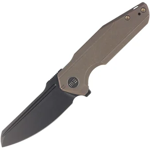 Nóż składany WE Knife StarHawk Bronze Titanium, Black Stonewashed CPM 20CV (WE21017-2) - Noże - miniaturka - grafika 1