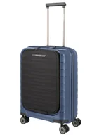 Walizki - Walizka kabinowa Travelite Mooby S+ z przednią kieszenią - navy - miniaturka - grafika 1