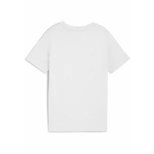 Młodzieżowa koszulka z grafiką sneakersów PUMA White - Odzież sportowa dziecięca - miniaturka - grafika 1