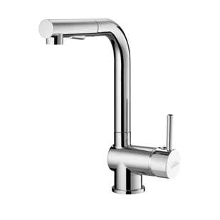 Invena Bateria zlewozmywakowa Patras z dwufunkcyjną wylewką - Baterie kuchenne - miniaturka - grafika 1