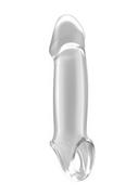 Pierścienie erekcyjne - Sono Sono No.33 Stretchy Penis Extension - Transparent Penis Sleeve - miniaturka - grafika 1