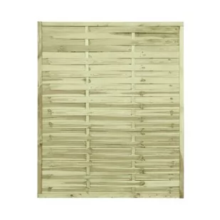 Płot lamelowy 150 x 180 cm STELMET - Ogrodzenia - miniaturka - grafika 1
