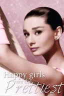 Plakaty - Audrey Hepburn Szczęśliwe Dziewczyny są Najładniejsze - plakat 61x91,5 cm - miniaturka - grafika 1