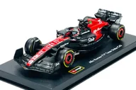 Samochody i pojazdy dla dzieci - BBURAGO ALFA ROMEO TEAM STAKE C43 #77 VALTTERI BOTTAS 38086 1:43 + GABLOTKA - miniaturka - grafika 1