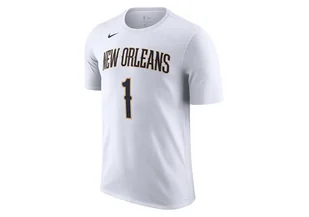 Nike New Orleans Pelicans Zion Williamson Tee White - Koszulki męskie - miniaturka - grafika 1