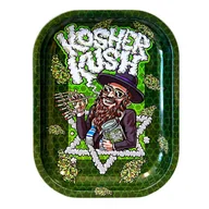 Trafika - Best Buds Kosher Kush Metalowa Tacka do Skręcania Mała 14×18cm - miniaturka - grafika 1