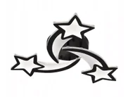 Lampy sufitowe - Nowoczesny Plafon Gwiazdy LED Dziecięcy Okrągły z Pilotem - miniaturka - grafika 1