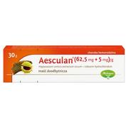 Serce i układ krążenia - Aesculan 62,5 mg + 5 mg Maść doodbytnicza 30 g - miniaturka - grafika 1
