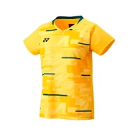 Koszulki sportowe damskie - Koszulka damska Yonex  Womens Crew Neck Shirt YW0034 Soft Yellow S - miniaturka - grafika 1