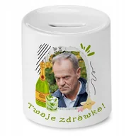 Skarbonki - Skarbonka Dla Smakosza na Urodziny na Prezent z Nadrukiem ze Zdjęciem + Opakowanie na prezent (wzór 01) - miniaturka - grafika 1