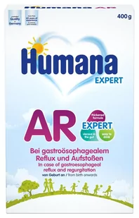 Humana AR Expert mleko modyfikowanne przeciw ulewaniom od urodzenia 400 g 4568253 - Mleko modyfikowane - miniaturka - grafika 1