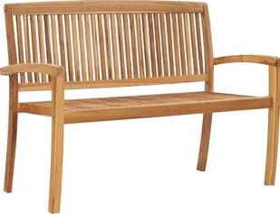Elior Drewniana ławka ogrodowa - Patton 2X - Ławki ogrodowe - miniaturka - grafika 1