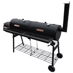 shumee Grill z wędzarnią Nevada XL czarny - Grille - miniaturka - grafika 1
