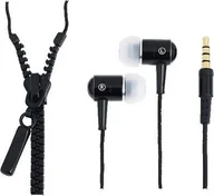 Słuchawki - LogiLink Zipper HS0021 czarny - miniaturka - grafika 1