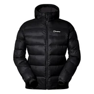 Kurtki męskie - Berghaus Męska kurtka Ewden Jet Black, XL - miniaturka - grafika 1