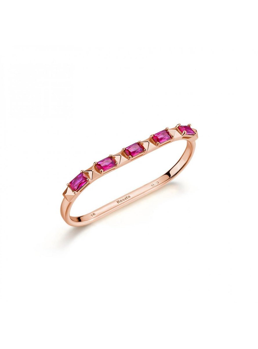 Anello Donna ROSATO Cubica RZCU113