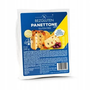 Bezglutenowe mini Panettone 240g Bezgluten - Ciastka - miniaturka - grafika 1