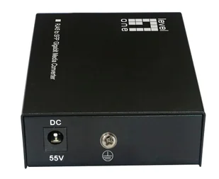 LevelOne GVT-2016 konwerter sieciowy 1000 Mbit/s Multifunkcyjny, Pojedynczy Czarny - Pozostałe akcesoria sieciowe - miniaturka - grafika 1