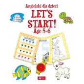 Książki do nauki języka angielskiego - Angielski dla dzieci lets start age 5?6 - miniaturka - grafika 1