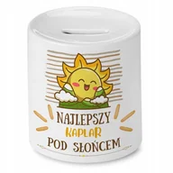 Skarbonki - Dla Kaplara Skarbonka na Urodziny Na Prezent z Nadrukiem ze Zdjęciem - miniaturka - grafika 1