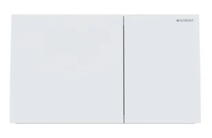Geberit Sigma70 - Sterowanie spłukiwaniem, łatwe do czyszczenia, biały mat 115.622.JT.1 - Przyciski spłukujące - miniaturka - grafika 1