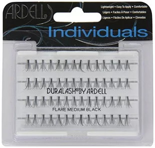 Ardell Individual DuraLash - Kępki rzęs - 408105 - KNOT FREE FLARES MEDIUM BLACK ARDIDL-408105 - Sztuczne rzęsy i akcesoria - miniaturka - grafika 1