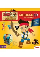 Książki o kulturze i sztuce - Modele 3D do złożenia Jake i piraci z Nibylandii - miniaturka - grafika 1