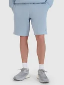 Spodenki męskie - 4F Spodenki dresowe męskie 4FWSS25TSHOM571-34S Niebieski Roz. XXL - miniaturka - grafika 1