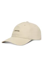 Czapki męskie - Calvin Klein Czapka z daszkiem Coton Twill Standard Logo Hw Cap LV04D5080G Biały - miniaturka - grafika 1