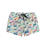 Spodenki damskie - PUMA Szorty damskie, White Combo., XL - miniaturka - grafika 1