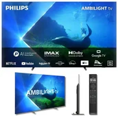 Telewizory - PHILIPS 77OLED808/12 77" OLED 4K UHD 120 Hz HDR HDMI 2.1 Smart TV - miniaturka - grafika 1