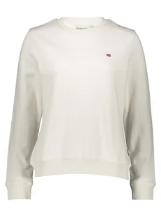 Napapijri Bluza w kolorze białym - Bluzy damskie - miniaturka - grafika 1