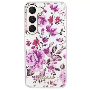 Etui Guess GUHCS23MHCFWST do Samsung Galaxy S23+ Plus S916 biały/white hardcase Flower Collection - Etui i futerały do telefonów Etui Guess GUHCS23MHCFWST do Samsung Galaxy S23+ Plus S916 biały/white hardcase Flower Collection - Etui i futerały do telefonów - miniaturka - grafika 3
