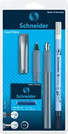 Długopisy - Schneider Ceod Shiny 74863 Zestaw Pióro i Długopis, Szary, 9 Sztuk - miniaturka - grafika 1