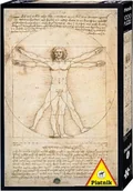 Puzzle - Piatnik Leonardo da Vinci Proporcje Puzzle 1000 elementów - miniaturka - grafika 1