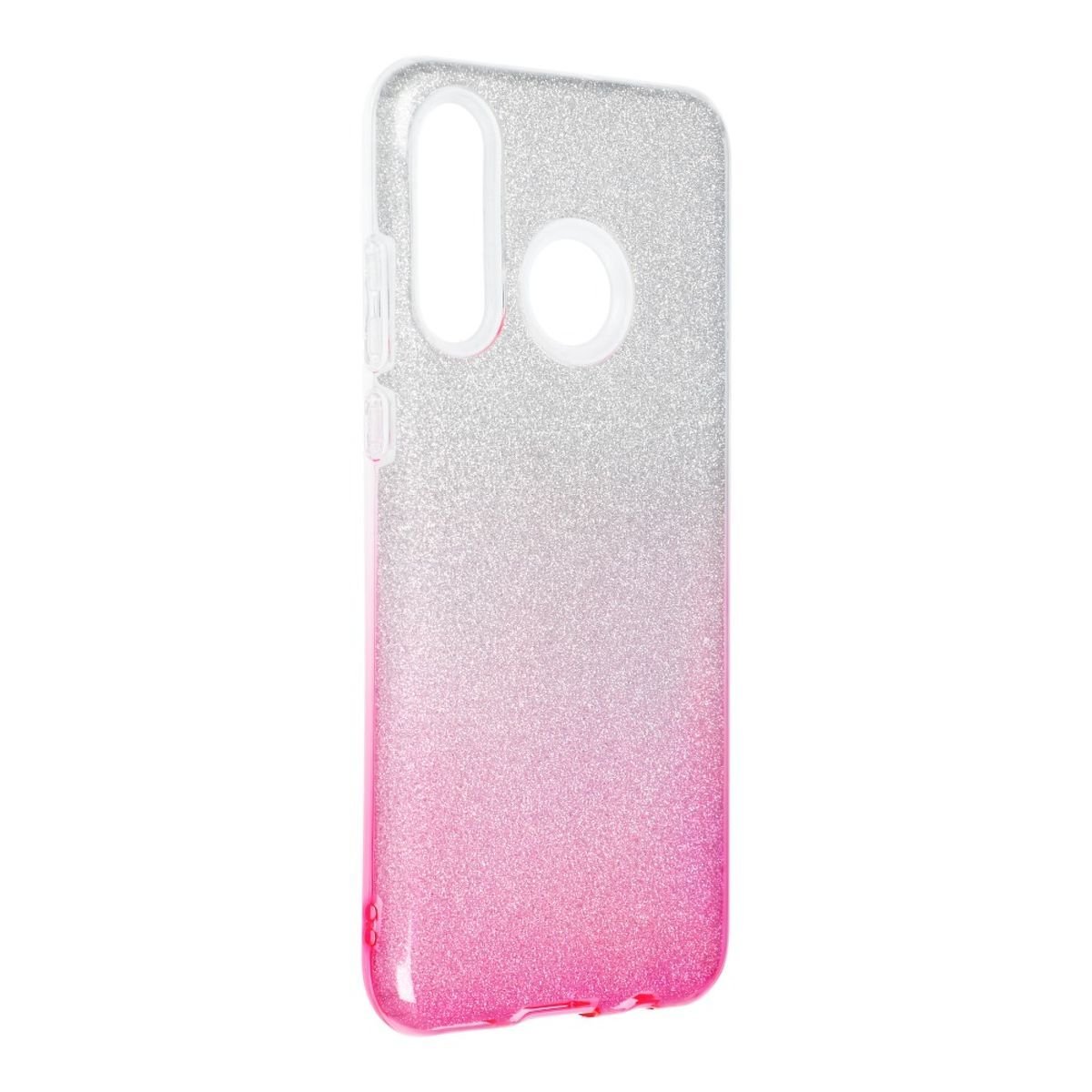 Pokrowiec König Design kompatybilny z Huawei P30 Lite - plastikowe, miękkie etui na telefon - różowy