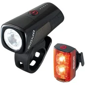 Lampki rowerowe - Zestaw lampek rowerowych SIGMA Buster 400 Set W RL 80 - miniaturka - grafika 1