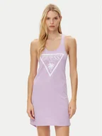 Sukienki - Guess Sukienka codzienna E3GP03 JA914 Różowy Regular Fit - miniaturka - grafika 1