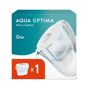 Karafka filtrująca Aqua Optima Oria White 2,8 litra - Karafki - miniaturka - grafika 1