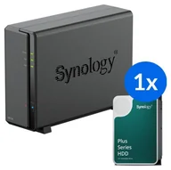 Serwery plików NAS i macierze dyskowe - Synology DS124+1x HAT3310-8T 1x 8TB DS124-8T-10-1 - miniaturka - grafika 1