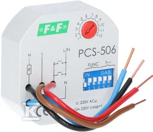 F&F Filipowski s. j. Przekaźnik czasowy PCS-506 - Sterowniki i przekaźniki - miniaturka - grafika 2