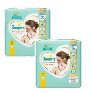 Pampers pieluchy Premium Care rozmiar 2 46 szt. 4kg 8kg - Pieluchy - miniaturka - grafika 1