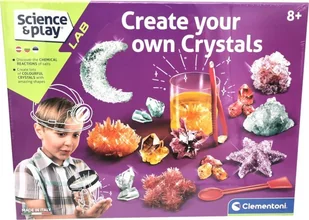 Clementoni TOY CRISTALS LABORATORY 50369 - Zabawki kreatywne - miniaturka - grafika 1
