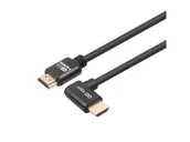 Kable komputerowe i do monitorów - VIGGO DESIGN Kabel HDMI 2.0 Cinema Series kątowy 2M | - miniaturka - grafika 1