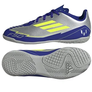 Buty adidas F50 Club Messi Jr IN IH0922 srebrny 38 - Piłka nożna - miniaturka - grafika 1