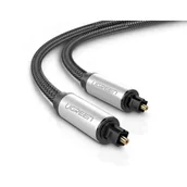 Kable - UGREEN Kabel optyczny Toslink Audio aluminiowy z oplotem, 3m - miniaturka - grafika 1